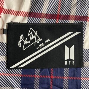 New BTS zipper pouch